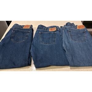 Lot of 3 Levi's 505 Jeans Men's Size 40x30, 40 X 30, And 40 X 32